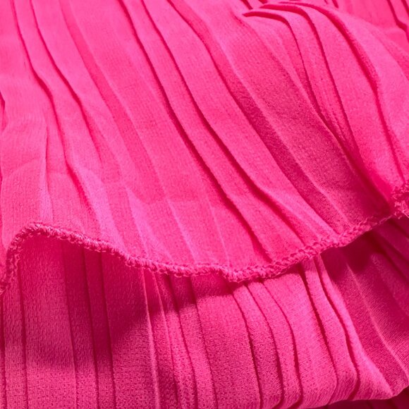 Fashion Noma Womens Pink Pleated Jumpsuit XL Polyester - Picture 5 of 6